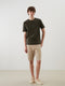 Crew Neck Printed Combed Cotton Men's T-Shirt